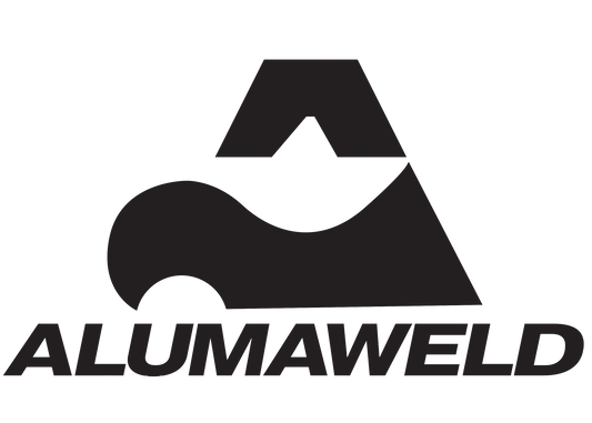 Alumaweld Logo Decal - Black