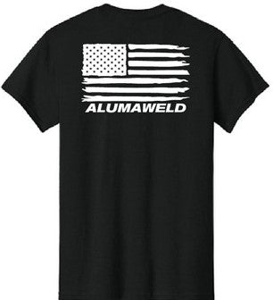 Black Alumaweld Flag T-Shirt