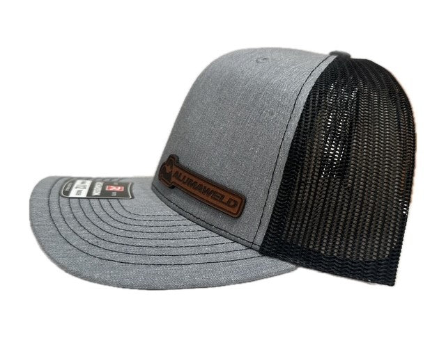 Alumaweld Gray and Black Trucker